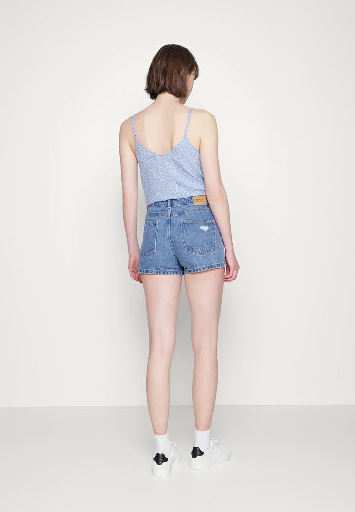 ONLY Tall ONLJAGGER LIFE MOM - Denim Shorts - Medium Blue Denim 5 ONLY Tall ONLJAGGER LIFE MOM - Denim Shorts - Medium Blue Denim - Image 3