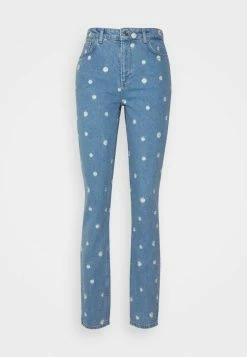 ONLY Tall ONLJAGGER MOM DAISY - Straight Leg Jeans - Light Blue Denim