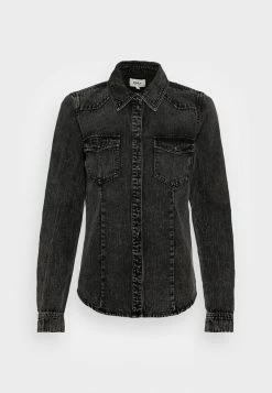 ONLY Tall ONLROCK ACID SHIRT - Blouse - Black