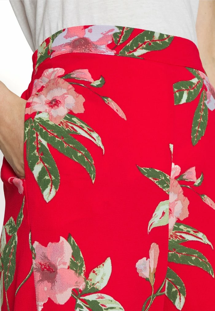 ONLY Tall ONLNOVA LUX ALBA PALAZZO PANT - Trousers - Chinese Red India 8 ONLY Tall ONLNOVA LUX ALBA PALAZZO PANT - Trousers - Chinese Red India - Image 6