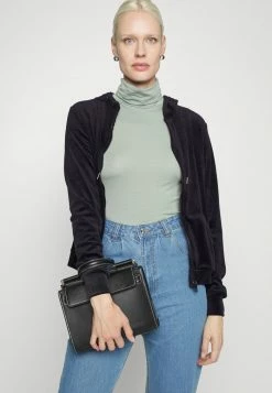 ONLY Tall ONLREBEL ZIP HOOD - Zip-up Sweatshirt - Black -ONLY Tall Shop 2db3be89a41e4875a3a27d52f1a4c21f