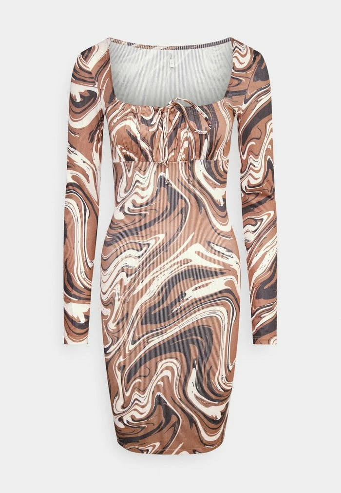 ONLY Tall ONLLUCCA DRESS - Jumper Dress - Brown 3 ONLY Tall ONLLUCCA DRESS - Jumper Dress - Brown