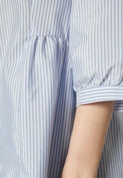 ONLY Tall ONLGALE SHIRT - Tunic - Cashmere Blue/bright White -ONLY Tall Shop 2fd57b6579ff44278eb8cc677e90505b