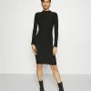 ONLY Tall ONLEMMA HIGH NECK KNEE DRESS - Jumper Dress - Black -ONLY Tall Shop 308d78d169f04161abf1a660667c3306