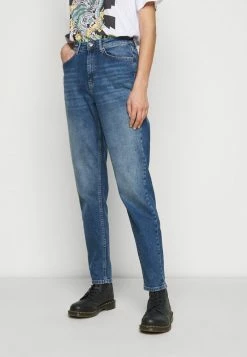 ONLY Tall ONLVENEDA LIFE MOM - Relaxed Fit Jeans - Dark Blue Denim