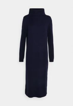 ONLY Tall ONLBRANDIE ROLL NECK DRESS - Jumper Dress - Night Sky