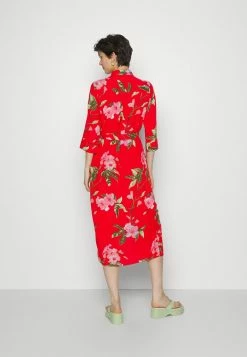 ONLY Tall ONLNOVA LIFE SHIRT DRESS TALL - Shirt Dress - Chinese Red -ONLY Tall Shop 317332c2b3cd45f0916e826709821b5c