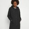 ONLY Tall ONLSANNE QUILTED LONG JACKET - Winter Coat - Black -ONLY Tall Shop 355d69b8aa9946298794185823cccf8a