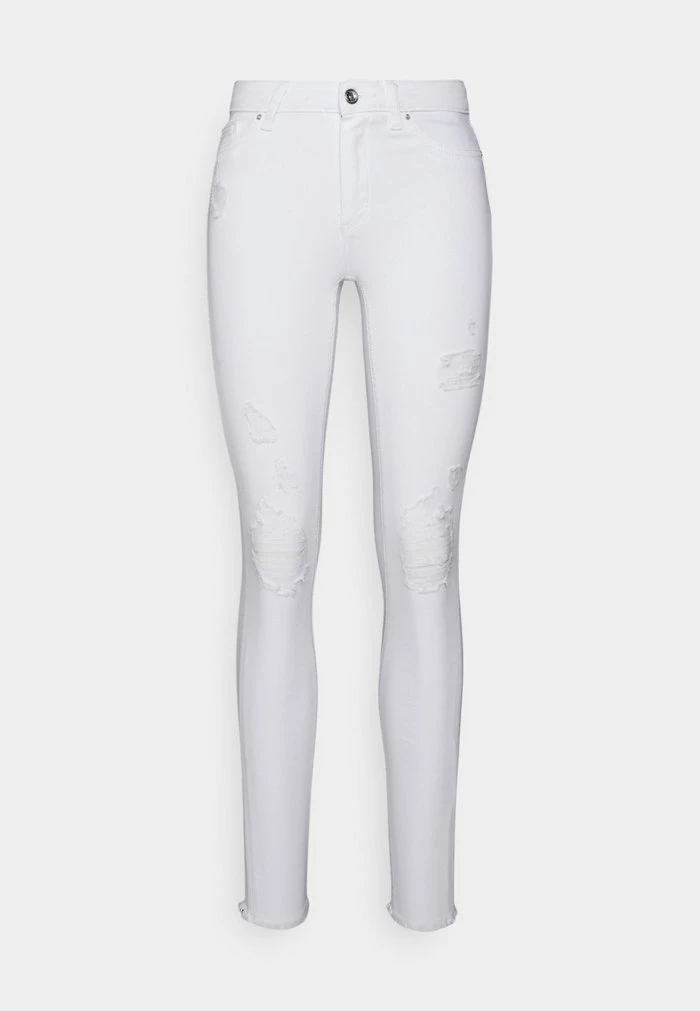 ONLY Tall ONLBLUSH LIFE - Jeans Skinny Fit - White 3 ONLY Tall ONLBLUSH LIFE - Jeans Skinny Fit - White