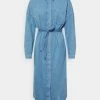 ONLY Tall ONLAMARA LIFE DRESS - Denim Dress - Medium Blue Denim -ONLY Tall Shop 36dd8eddcdea4c5486fa77213104f09e