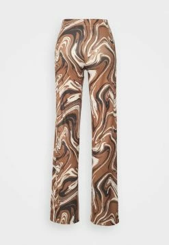 ONLY Tall ONLLUCCA WIDE PANT - Trousers - Brown -ONLY Tall Shop 36e803bfe08b4df489987742fa86a51a