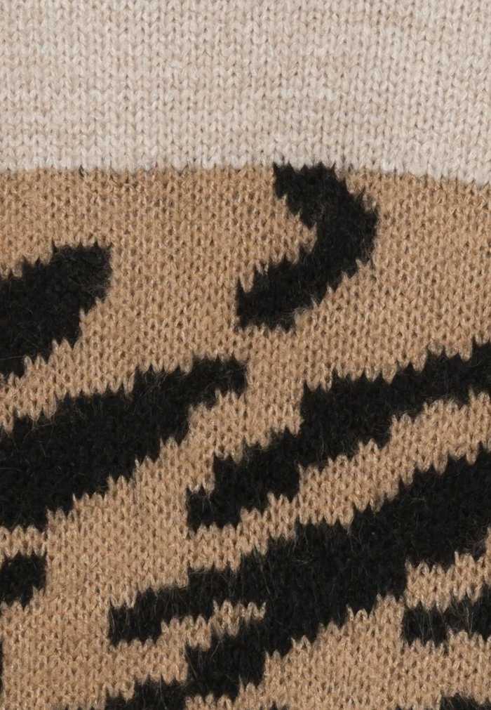 ONLY Tall ONLJADE CARDIGAN - Cardigan - Pumice Stone/melange/tobacco Brown/black 5 ONLY Tall ONLJADE CARDIGAN - Cardigan - Pumice Stone/melange/tobacco Brown/black - Image 3