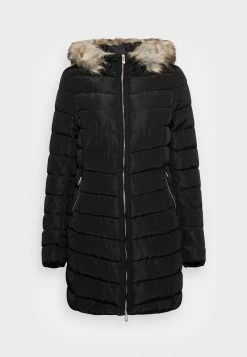 ONLY Tall ONLNEWELLAN QUILTED HOOD COAT - Winter Coat - Black