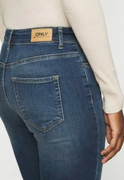 ONLY Tall ONLBLUSH LIFE MID - Jeans Skinny Fit - Dark Blue Denim -ONLY Tall Shop 38be8b797a4d4e448787dd6f09558ac5
