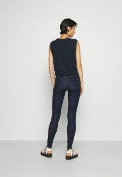 ONLY Tall ONLWAUW LIFE - Jeans Skinny Fit - Dark Blue Denim -ONLY Tall Shop 38de4017d9b447679cbe53d12d2d9351