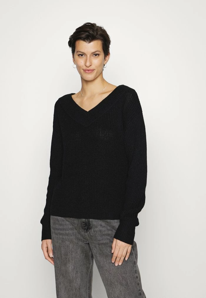 ONLY Tall ONLMELTON LIFE - Jumper - Black 4 ONLY Tall ONLMELTON LIFE - Jumper - Black - Image 2