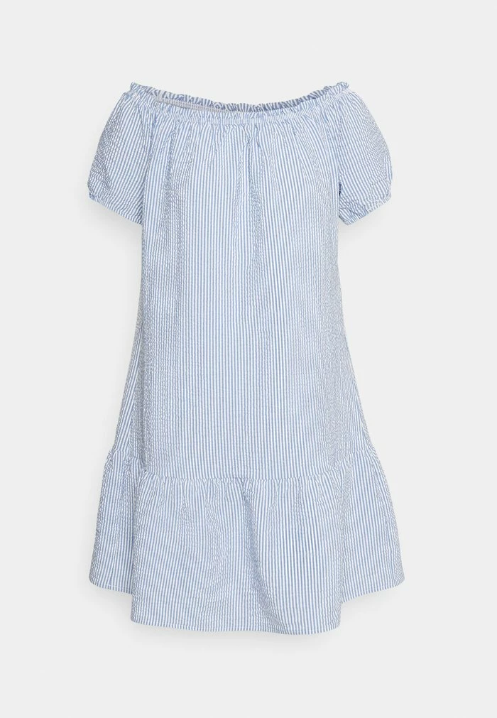 ONLY Tall ONLCASSIE OFF SHOULDER DRESSWVN - Day Dress - Cloud Dancer 7 ONLY Tall ONLCASSIE OFF SHOULDER DRESSWVN - Day Dress - Cloud Dancer - Image 5