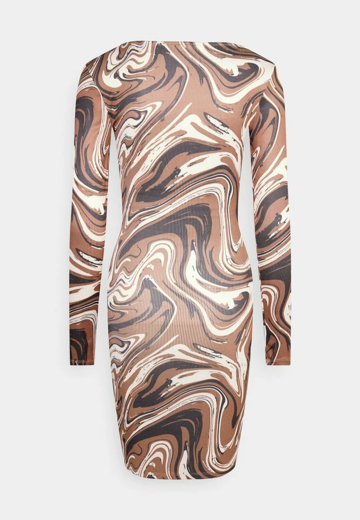 ONLY Tall ONLLUCCA DRESS - Jumper Dress - Brown 4 ONLY Tall ONLLUCCA DRESS - Jumper Dress - Brown - Image 2