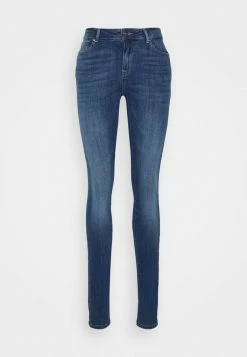 ONLY Tall POWER PUSHUP LIFE BOX - Jeans Skinny Fit - Dark Blue Denim -ONLY Tall Shop 3b781993f56745afb644e65e2af57df2