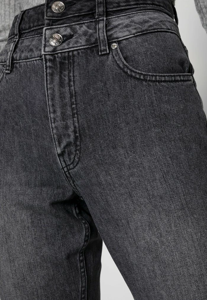 ONLY Tall ONLFINE LIFE - Straight Leg Jeans - Dark Grey Denim 7 ONLY Tall ONLFINE LIFE - Straight Leg Jeans - Dark Grey Denim - Image 5