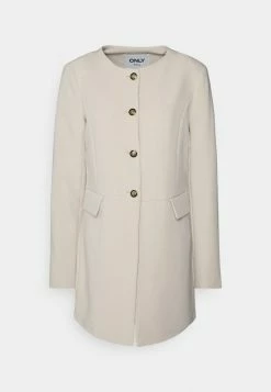 ONLY Tall ONLYASMINE LONG FITTED - Short Coat - Silver Lining