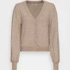 ONLY Tall ONLLEVA PUFF CARDIGAN - Cardigan - Beige Melange -ONLY Tall Shop 3dd9b759ca6c4977866b65f983f90ceb