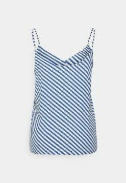 ONLY Tall ONLNOVA LIFE BUTTON SINGLET - Top - Eggnog Bias/blue 6 ONLY Tall ONLNOVA LIFE BUTTON SINGLET - Top - Eggnog Bias/blue -ONLY Tall Shop 3dfd01aaf72043b1bed1be95ea64c065