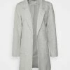 ONLY Tall ONLBAKER LINEA COATIGAN - Short Coat - Light Grey Melange -ONLY Tall Shop 410a41be4fe44d7bac874dda1232f0bc
