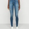 ONLY Tall ONLSHAPE LIFE - Jeans Skinny Fit - Light Medium Blue Denim -ONLY Tall Shop 432bece23dd746f1b2eb7d116f496cc4