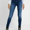 ONLY Tall ONLFSHAPE - Jeans Skinny Fit - Dark Blue Denim -ONLY Tall Shop 467fd40eca7f43e6831ce3645dfc6fad