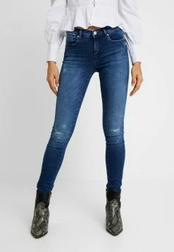 ONLY Tall ONLFSHAPE - Jeans Skinny Fit - Dark Blue Denim