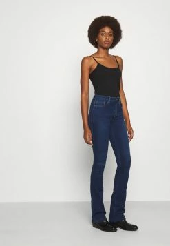 ONLY Tall ONLROYA LIFE SWEET - Flared Jeans - Dark Blue Denim -ONLY Tall Shop 4793037e71464d5cb5a71527af466a5f