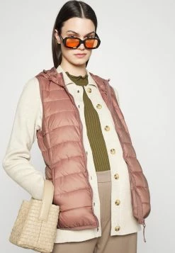 ONLY Tall ONLNEWTAHOE HOOD WAISTCOAT - Waistcoat - Burlwood -ONLY Tall Shop 480ec8b0484549b1975df4048a49f84a