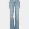 ONLY Tall ONLBILLIE STRAIGHT SLIT - Slim Fit Jeans - Light Blue Denim -ONLY Tall Shop 48f5422c49f44957bf5e4041d0c419c3