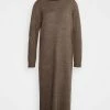 ONLY Tall ONLBRANDIE ROLL NECK DRESS - Jumper Dress - Walnut Melange 2 ONLY Tall ONLBRANDIE ROLL NECK DRESS - Jumper Dress - Walnut Melange -ONLY Tall Shop 497f5563e8844a75a100492282754150