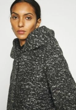 ONLY Tall ONLNEWSEDONA - Classic Coat - Black/white Melange -ONLY Tall Shop 4af5b90dd25e450392b76c650b048a44