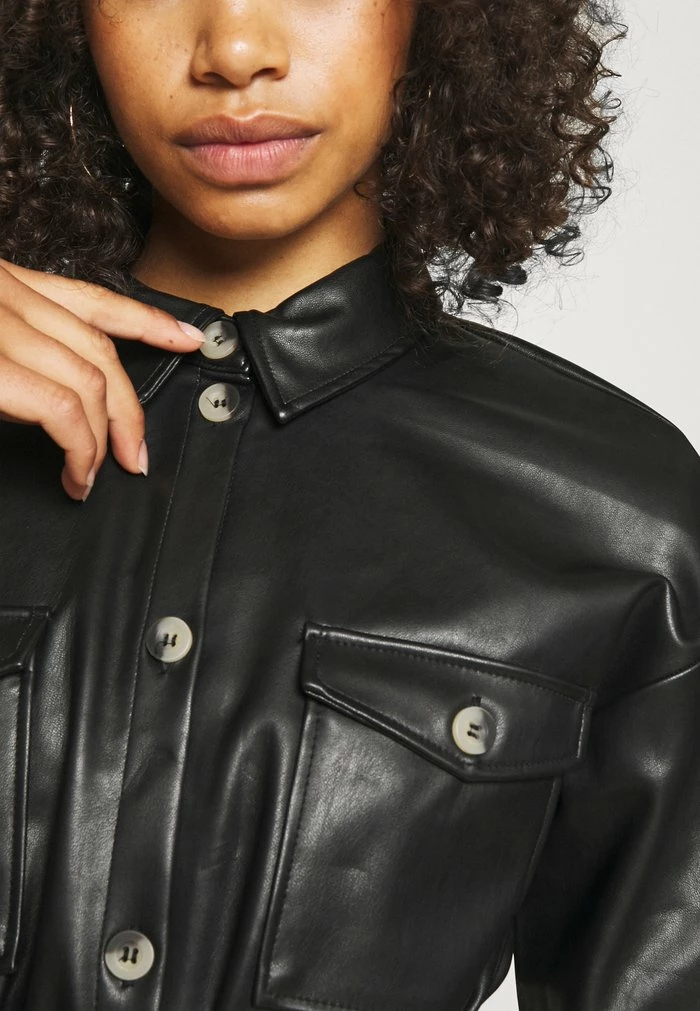 ONLY Tall ONLSHEILA SHACKET - Short Coat - Black 8 ONLY Tall ONLSHEILA SHACKET - Short Coat - Black - Image 6