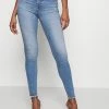 ONLY Tall ONLALLAN PUSH UP - Jeans Skinny Fit - Light Blue Denim -ONLY Tall Shop 4b7e639145a84dbc83a5eb402f86d3eb