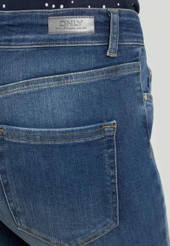 ONLY Tall ONLBLUSH MID - Jeans Skinny Fit - Dark Blue Denim -ONLY Tall Shop 4cd81ca78463447aacc18919d7d684c2
