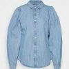 ONLY Tall ONLROCCO LIFE SHIRT - Button-down Blouse - Medium Blue Denim -ONLY Tall Shop 4cfa690b863145aa9cc8de6264c274a3