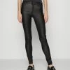 ONLY Tall ONLWAUW COATED PANT - Trousers - Black -ONLY Tall Shop 4d60cbd7b5474f3bb40df1056d2e1825