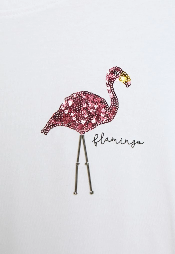 ONLY Tall ONLKITA SUMMER - Print T-shirt - White 5 ONLY Tall ONLKITA SUMMER - Print T-shirt - White - Image 3