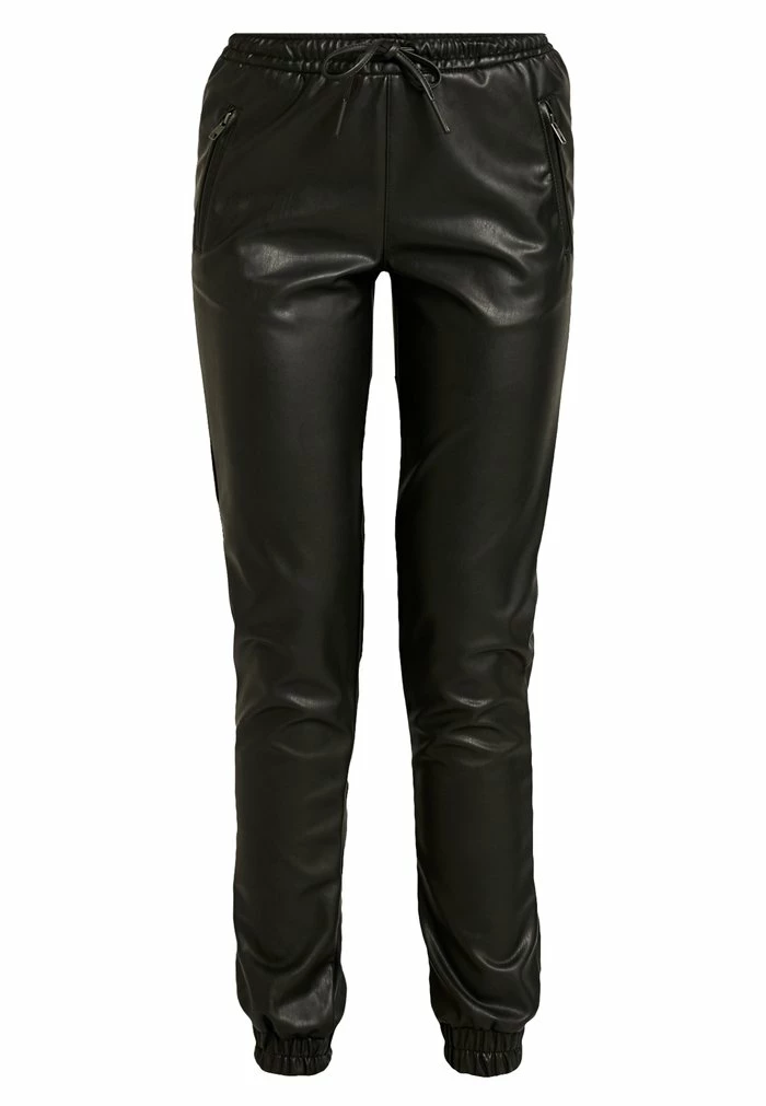 ONLY Tall ONLBIRGITTE TOPAS STRING PANT - Tracksuit Bottoms - Black 6 ONLY Tall ONLBIRGITTE TOPAS STRING PANT - Tracksuit Bottoms - Black - Image 4