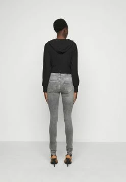 ONLY Tall ONLBLUSH LIFE BUTTON - Jeans Skinny Fit - Grey Denim -ONLY Tall Shop 515765ec09e944cd86ac5e9585c67ba8