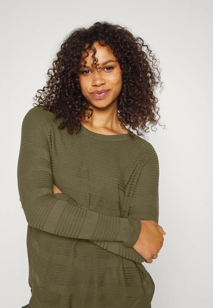 ONLY Tall ONLCAVIAR - Jumper - Dark Olive 6 ONLY Tall ONLCAVIAR - Jumper - Dark Olive - Image 4