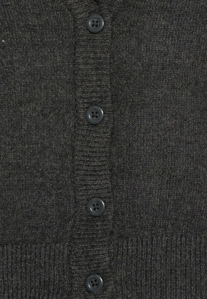 ONLY Tall ONLLEVA PUFF CARDIGAN - Cardigan - Dark Grey Melange 5 ONLY Tall ONLLEVA PUFF CARDIGAN - Cardigan - Dark Grey Melange - Image 3