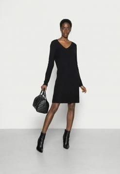 ONLY Tall ONLMELTON LIFE DRESS TALL - Jumper Dress - Black -ONLY Tall Shop 545fb92faf8045c990eeaff213473e8f