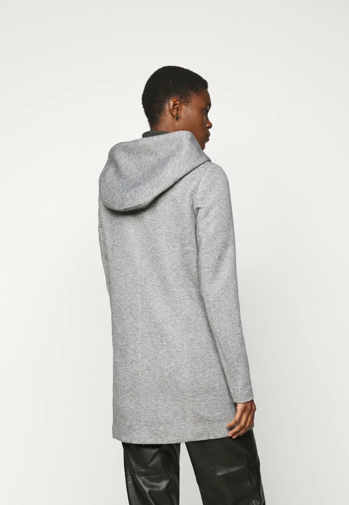 ONLY Tall ONLSEDONA LIGHT COAT - Short Coat - Light Grey 5 ONLY Tall ONLSEDONA LIGHT COAT - Short Coat - Light Grey - Image 3