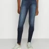 ONLY Tall ONLBLUSH LIFE - Jeans Skinny Fit - Dark Blue Denim