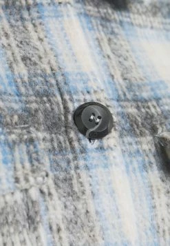 ONLY Tall ONLLOU SHORT CHECK JACKET - Summer Jacket - Pumice Stone/allure -ONLY Tall Shop 596b126ebd2d446781b778374908db72